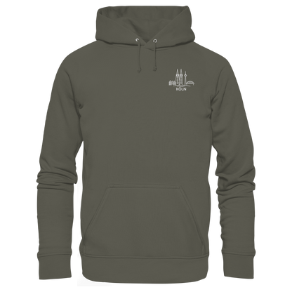 Köln Skyline Stick - Organic Hoodie