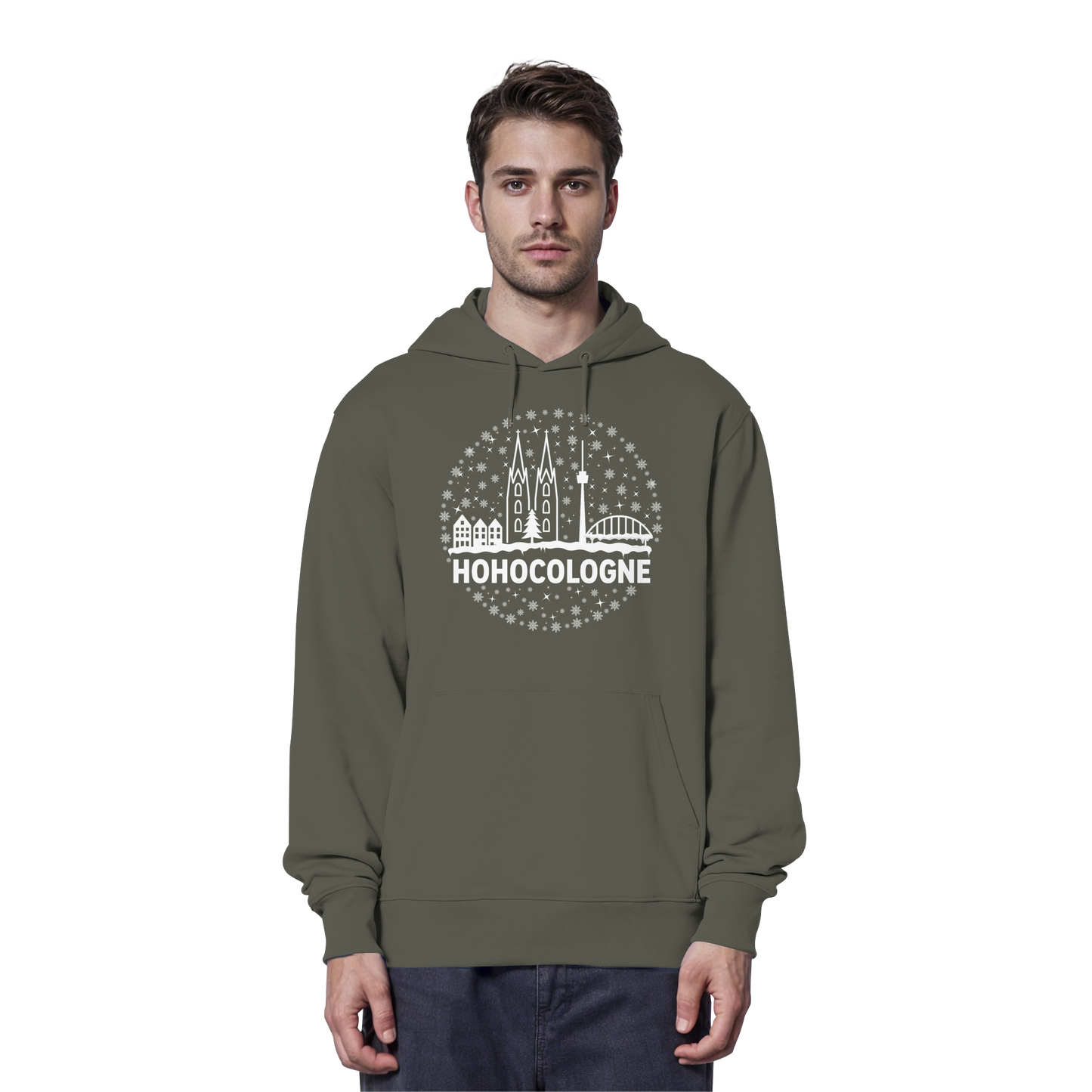 HOHOCologne Druck - Organic Hoodie