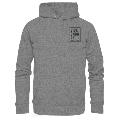 Bickendorf Koordinaten (kleiner Druck auf der Brust) - Organic Hoodie