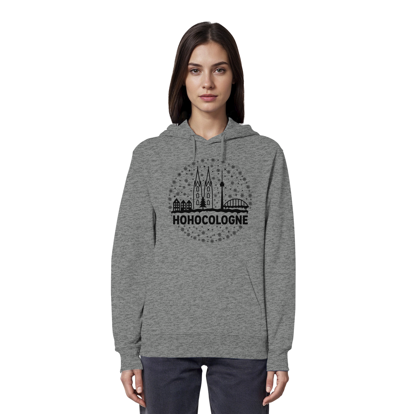 HOHOCologne Druck - Organic Hoodie