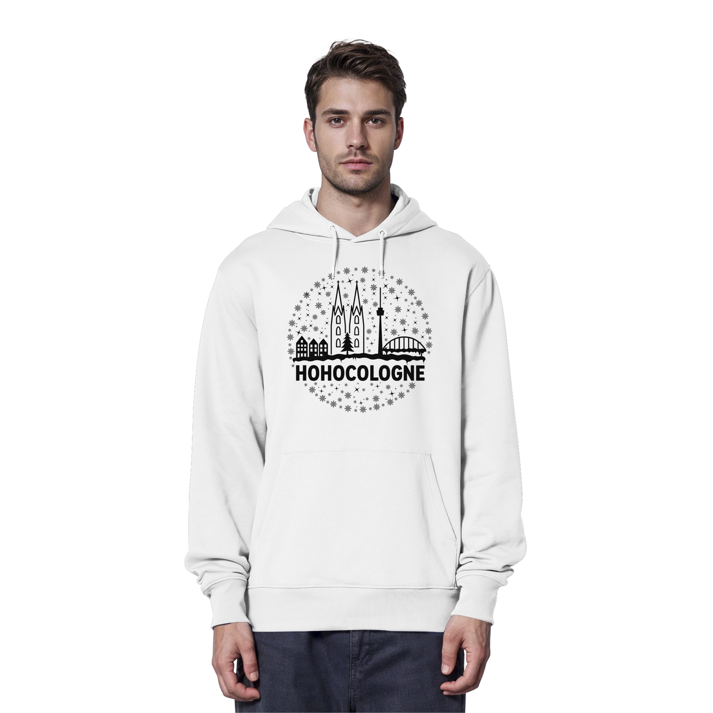 HOHOCologne Druck - Organic Hoodie