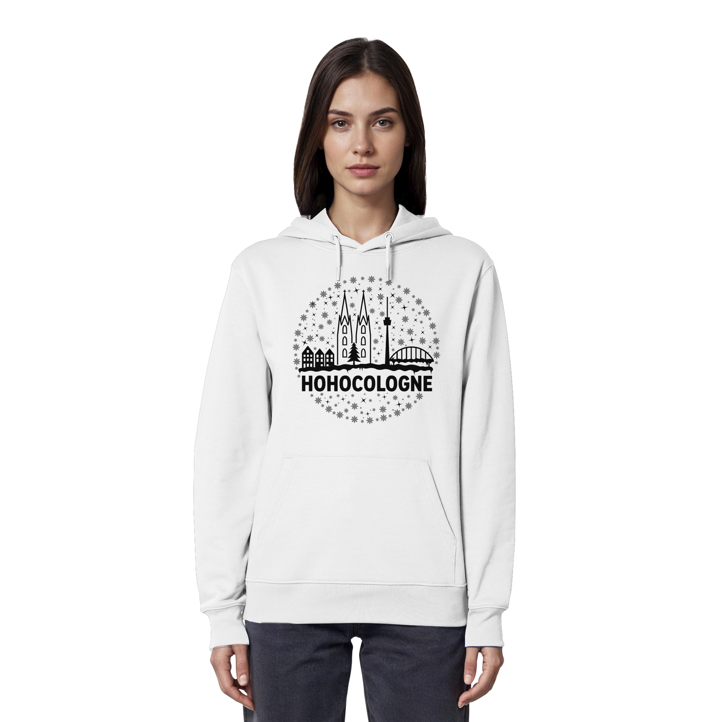 HOHOCologne Druck - Organic Hoodie