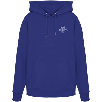 Köln Skyline Stick - Organic Hoodie