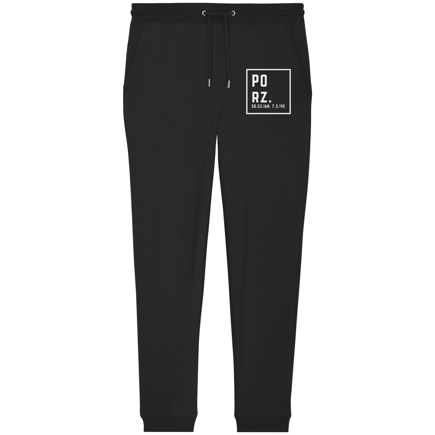 Porz Koordinaten (Druck)  - Organic Jogger Pants