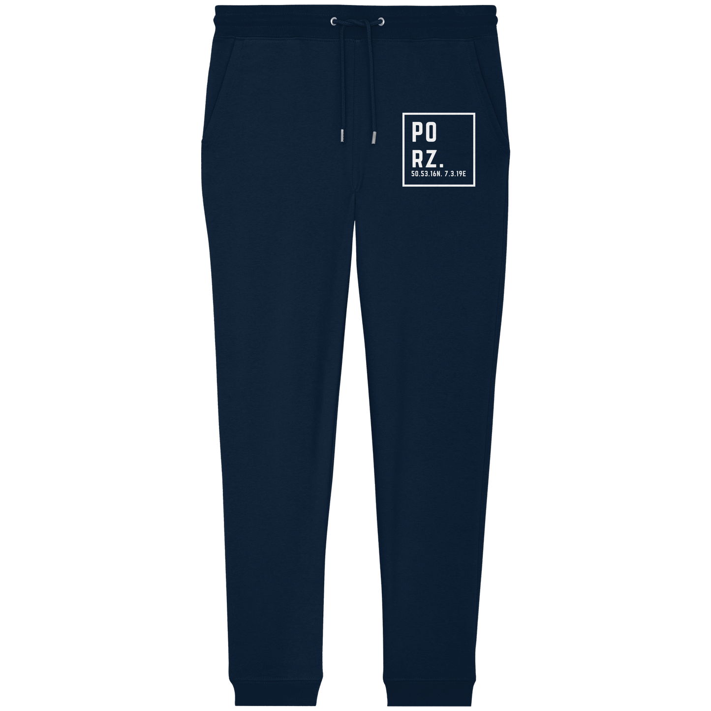 Porz Koordinaten (Druck)  - Organic Jogger Pants