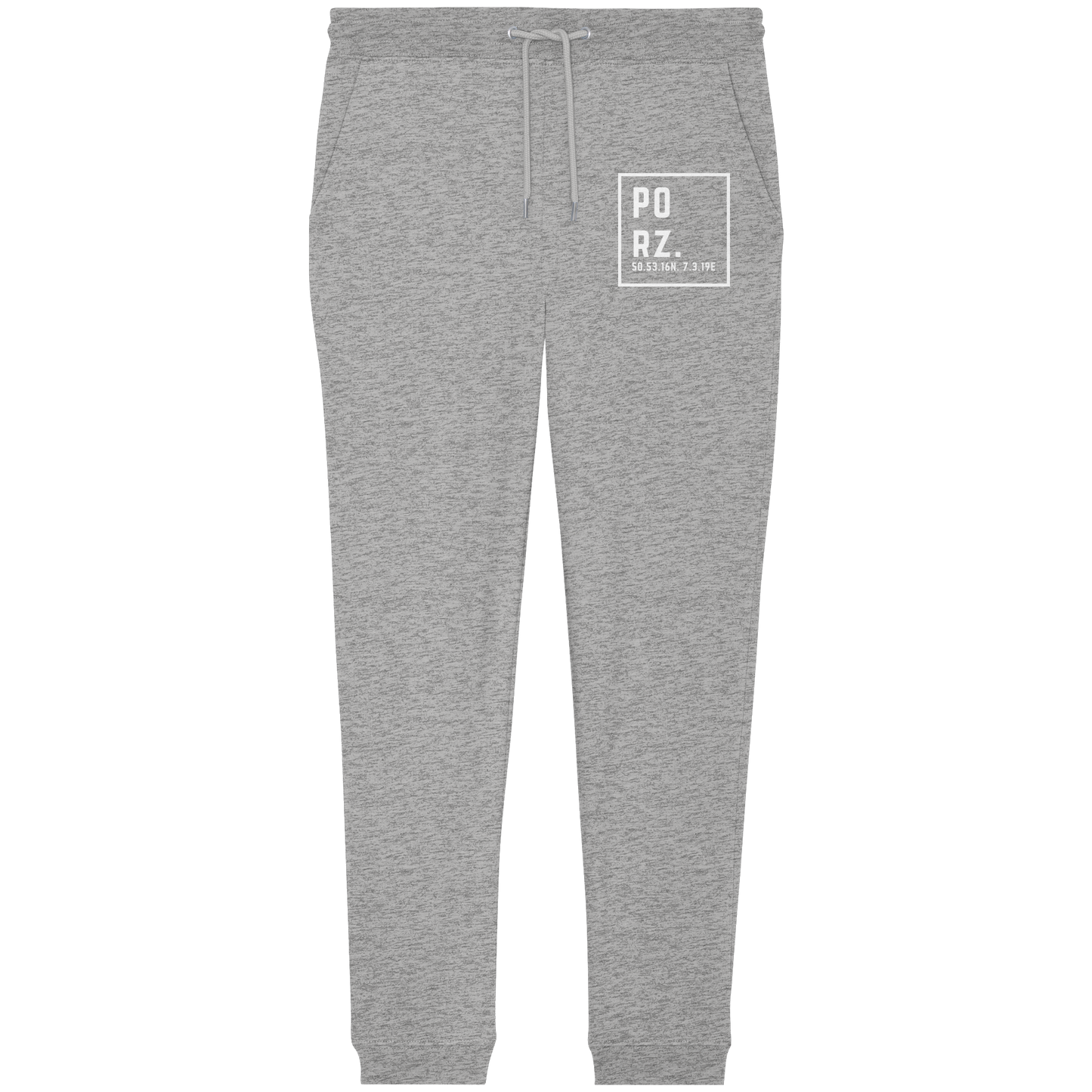 Porz Koordinaten (Druck)  - Organic Jogger Pants