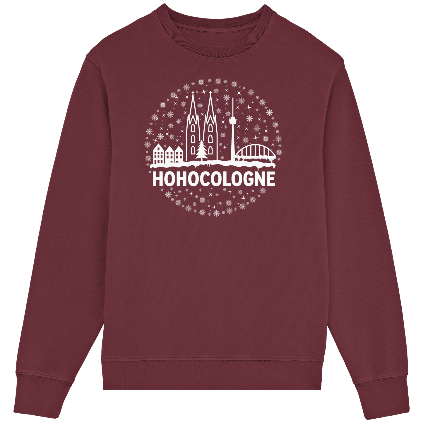 HOHOCologne Druck - Organic Lightweight Sweatshirt