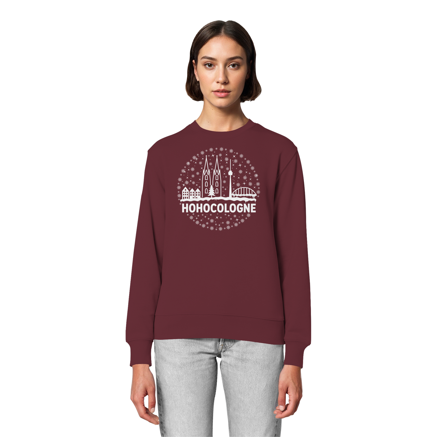 HOHOCologne Druck - Organic Lightweight Sweatshirt