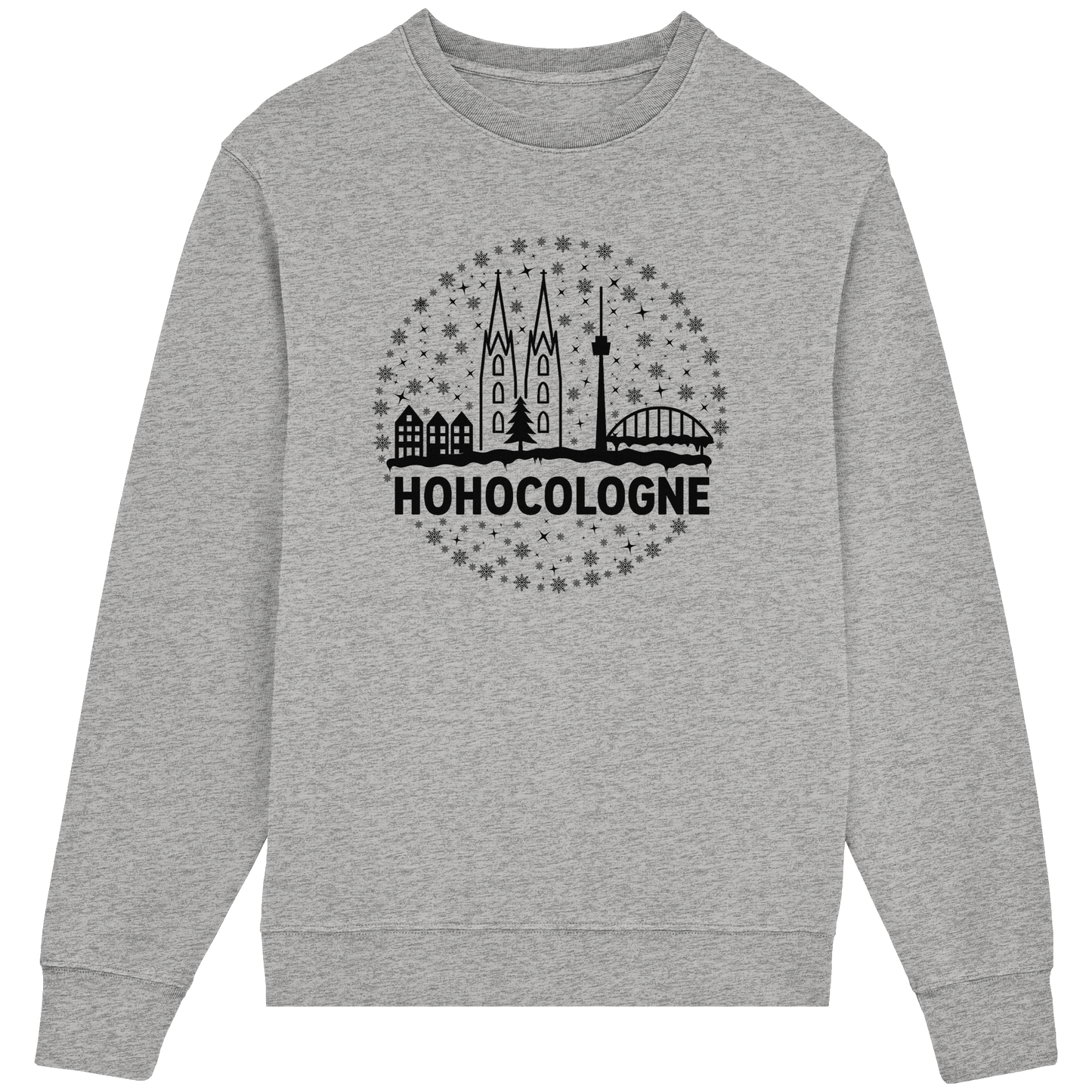HOHOCologne Druck - Organic Lightweight Sweatshirt