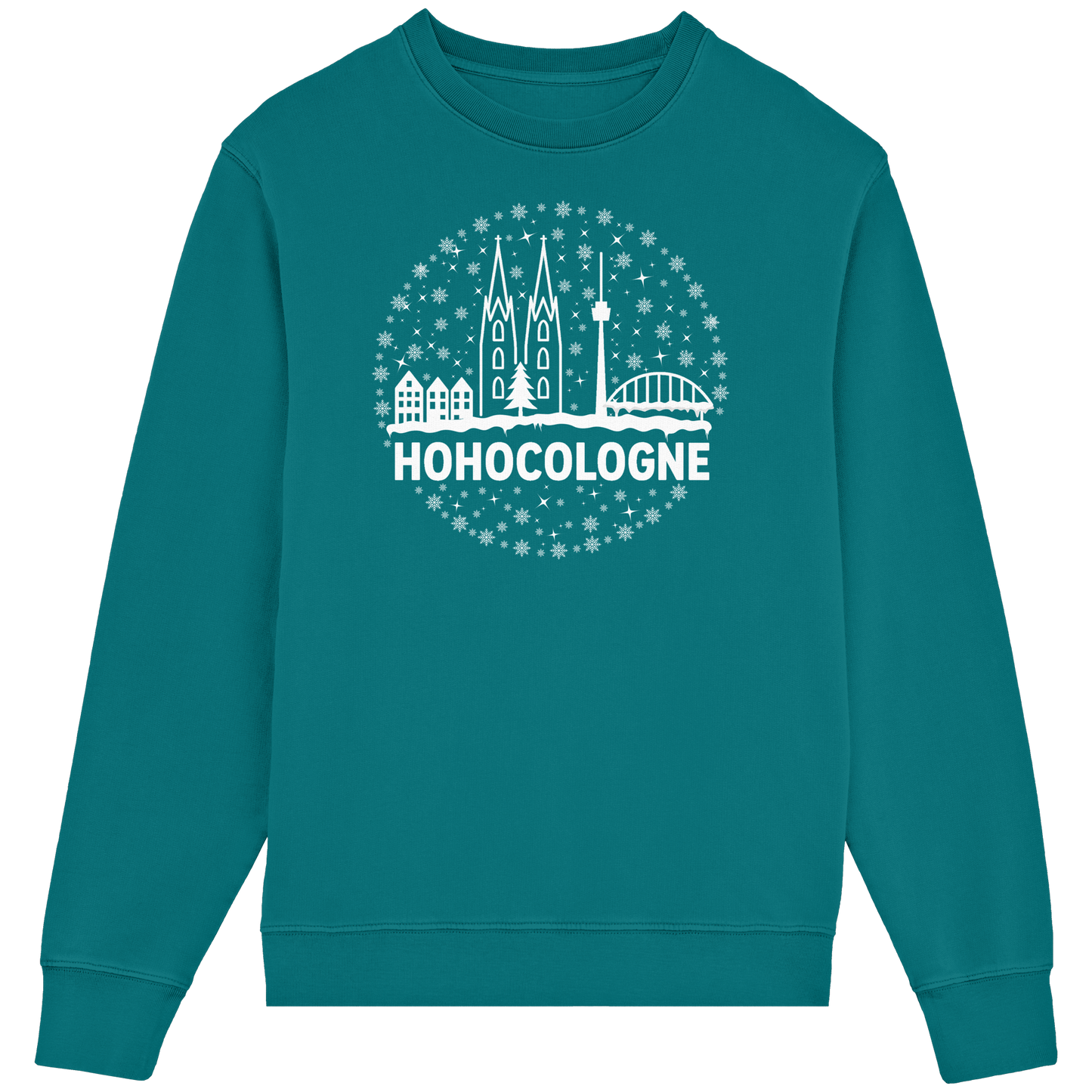 HOHOCologne Druck - Organic Lightweight Sweatshirt