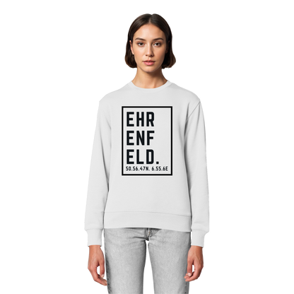 Ehrenfeld Koordinaten (großer Druck auf der Brust) - Organic Lightweight Sweatshirt