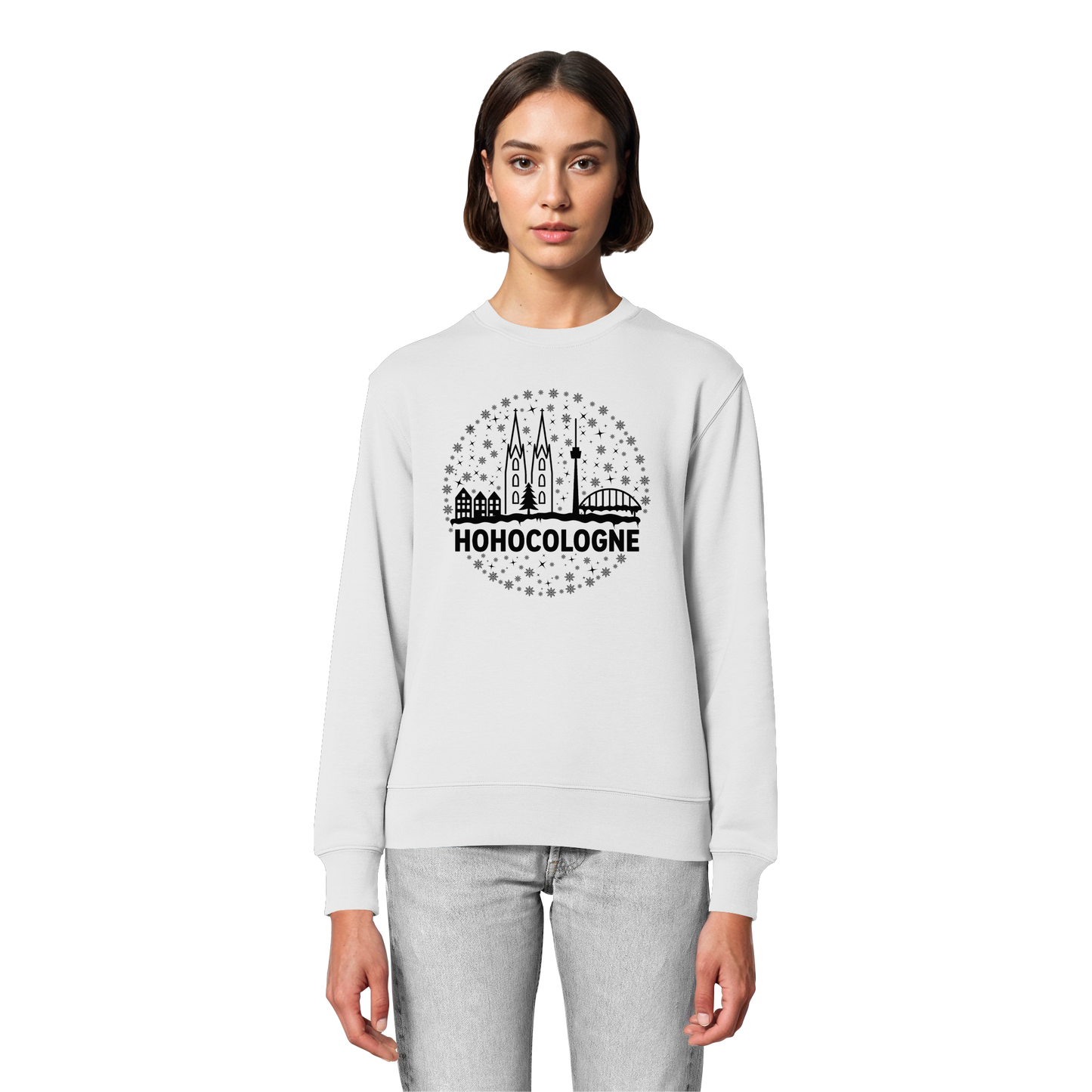 HOHOCologne Druck - Organic Lightweight Sweatshirt