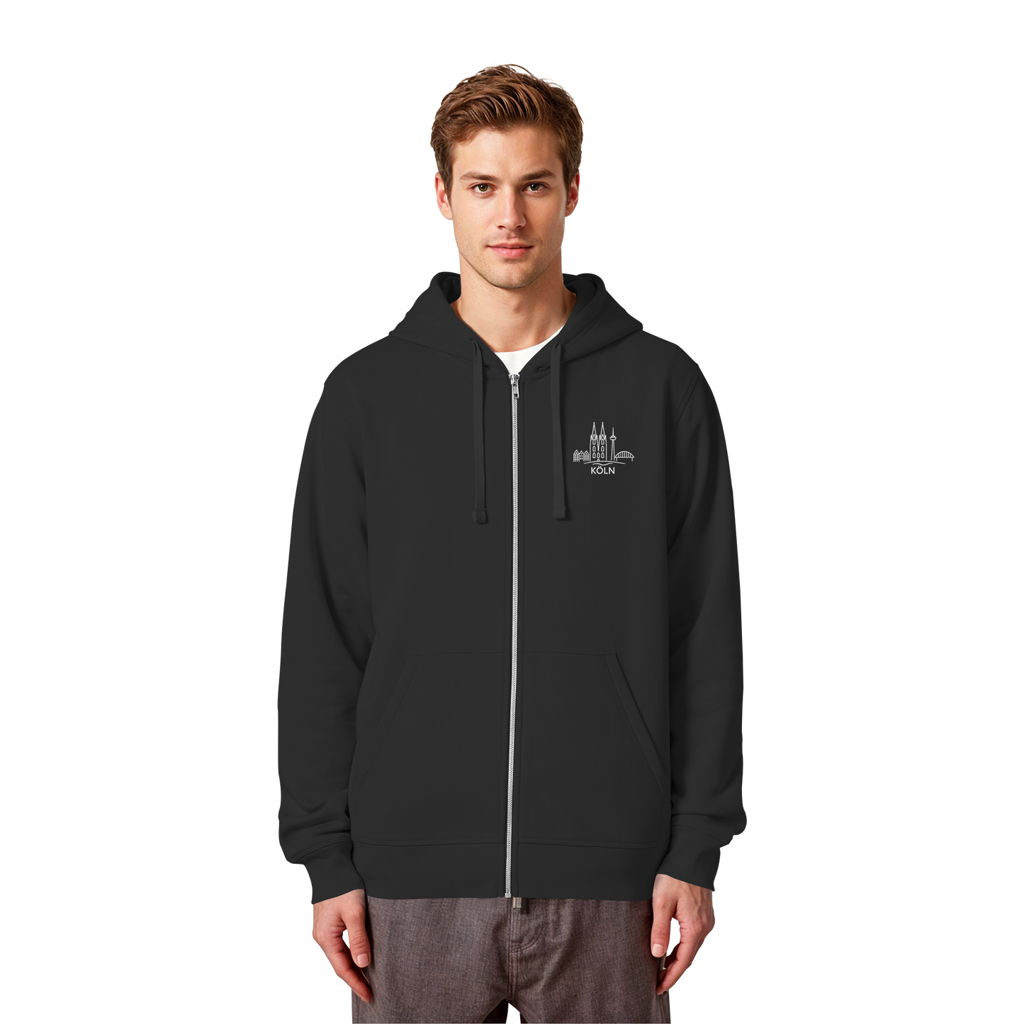 Köln Skyline Stick - Organic Lightweight Zipper