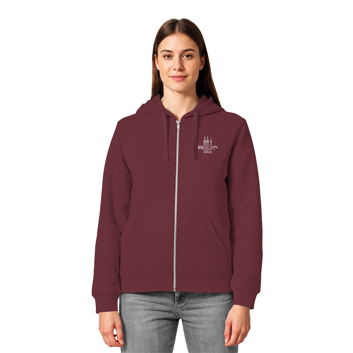 Köln Skyline Stick - Organic Lightweight Zipper