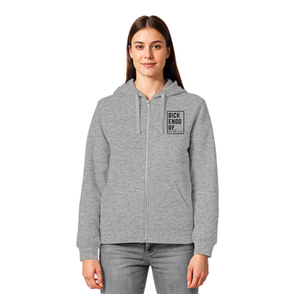 Bickendorf Koordinaten (kleiner Druck auf der Brust) - Organic Lightweight Zipper