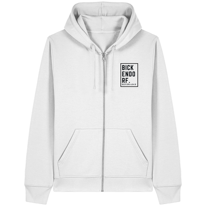 Bickendorf Koordinaten (kleiner Druck auf der Brust) - Organic Lightweight Zipper