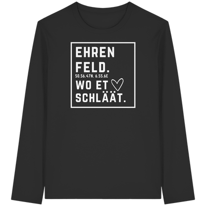 Ehrenfeld Hätz Druck - Organic Longsleeve T-Shirt