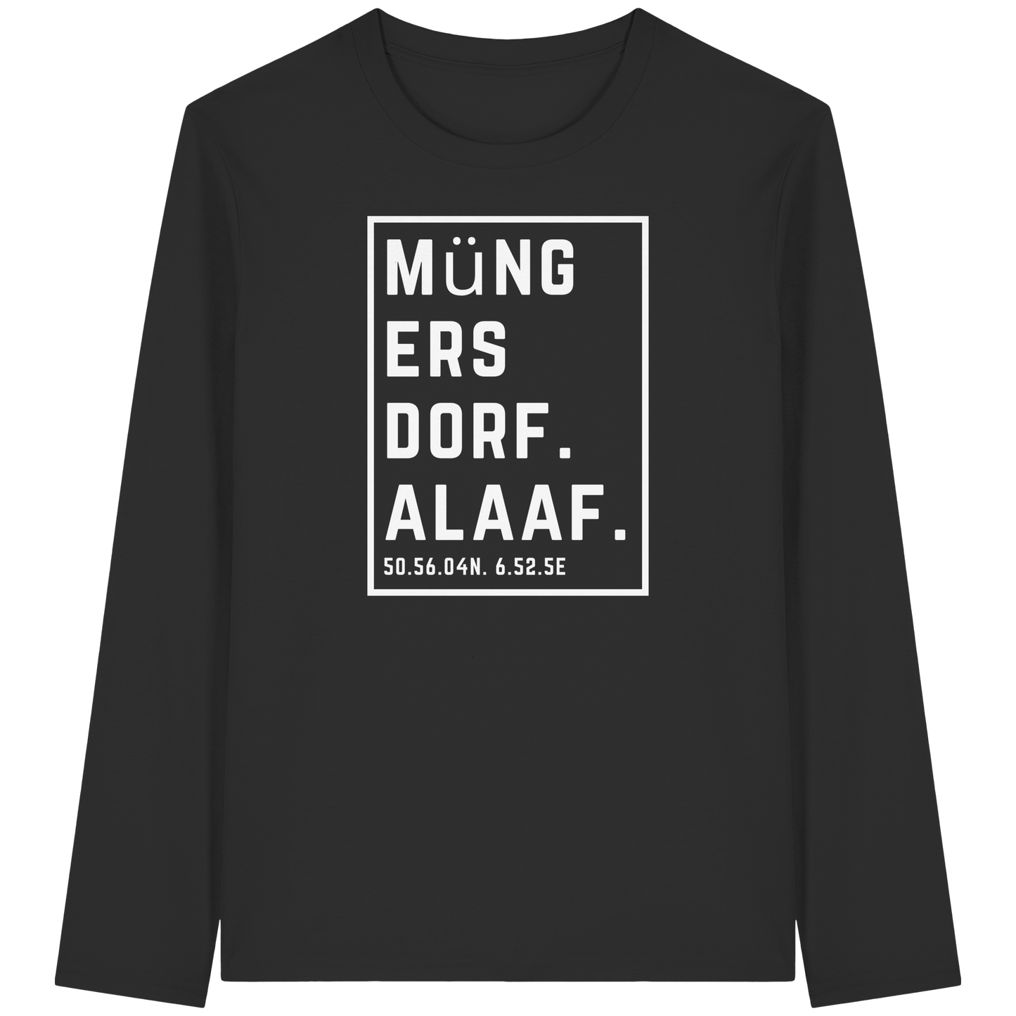 Müngersdorf Alaaf Druck - Organic Longsleeve T-Shirt