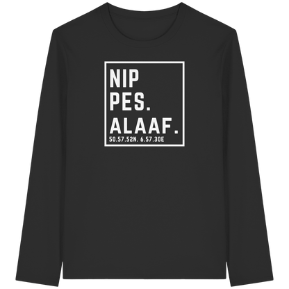 Nippes Alaaf Druck  - Organic Longsleeve T-Shirt