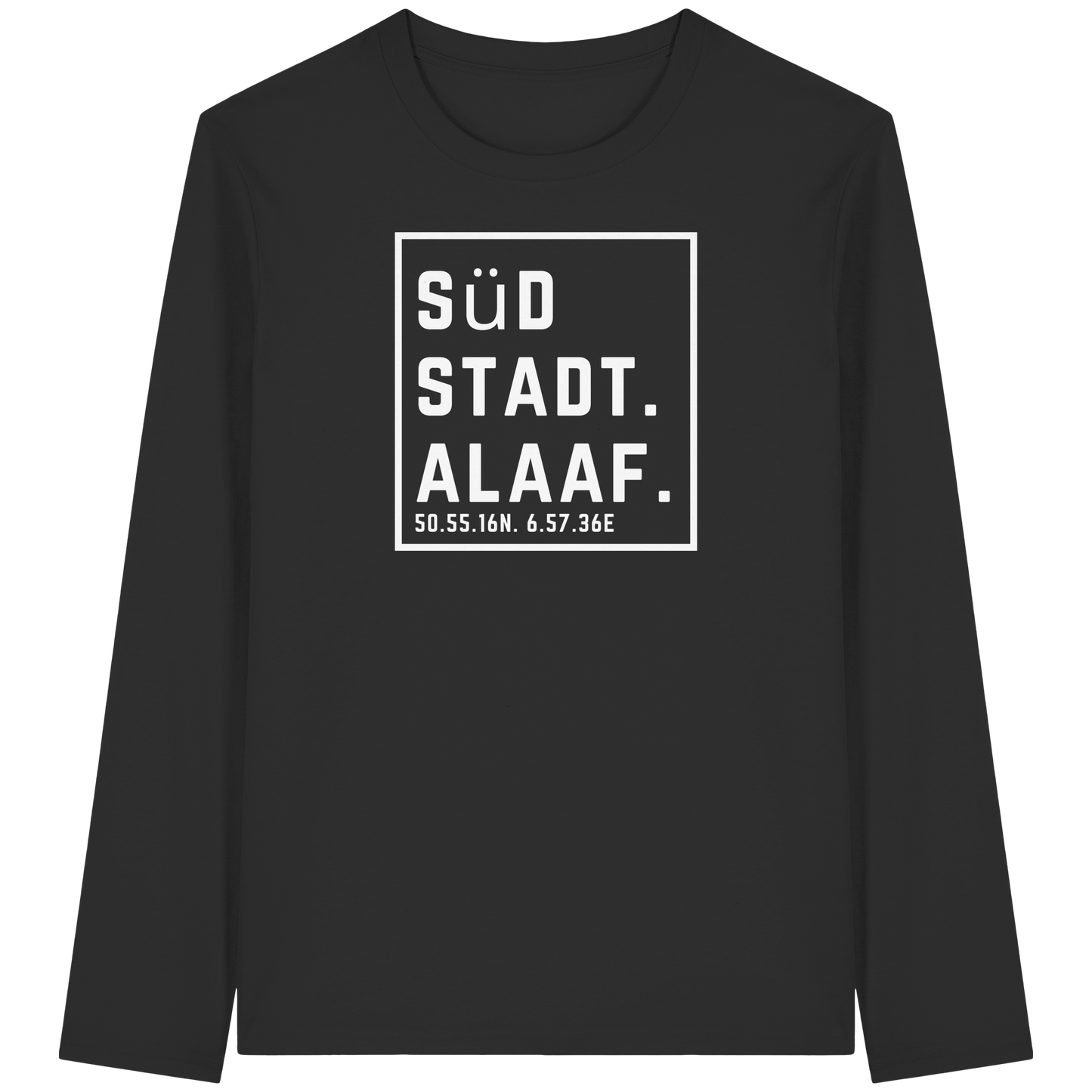 Südstadt Alaaf Druck - Organic Longsleeve T-Shirt