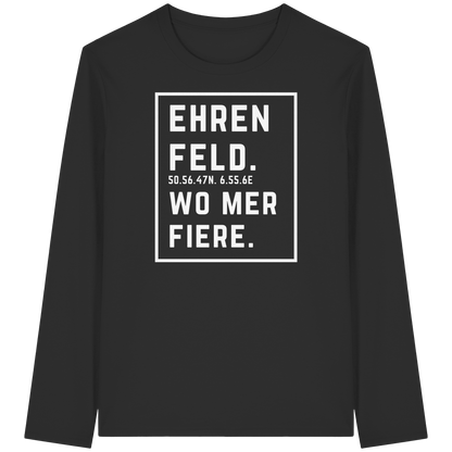 Ehrenfeld Fiere Druck - Organic Longsleeve T-Shirt