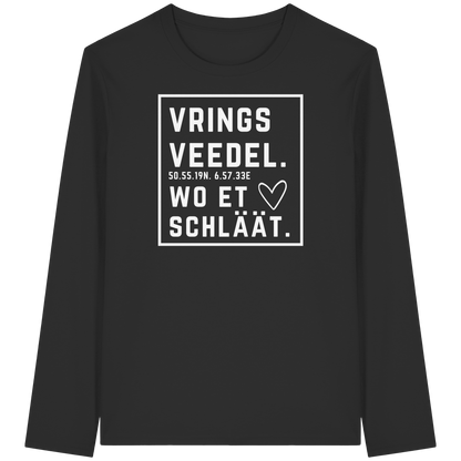 Vringsveedel Hätz Druck - Organic Longsleeve T-Shirt