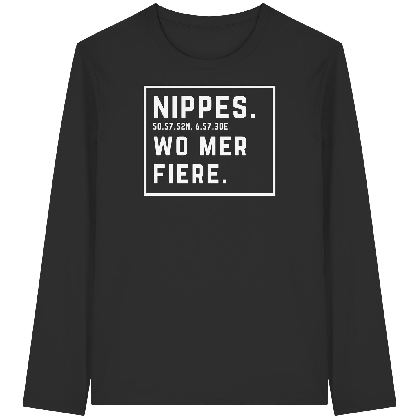 Nippes Fiere Druck - Organic Longsleeve T-Shirt