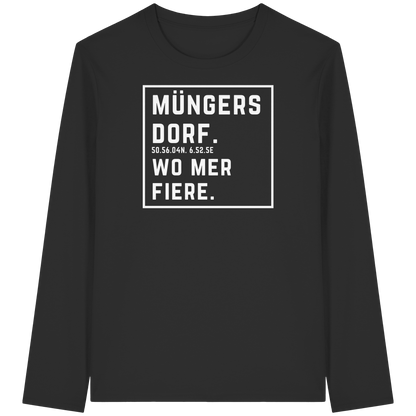 Müngersdorf Fiere Druck - Organic Longsleeve T-Shirt