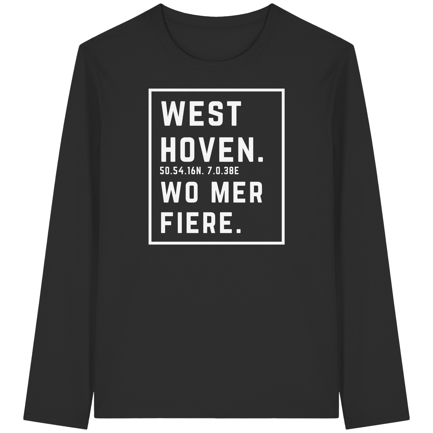Westhoven Fiere Druck - Organic Longsleeve T-Shirt