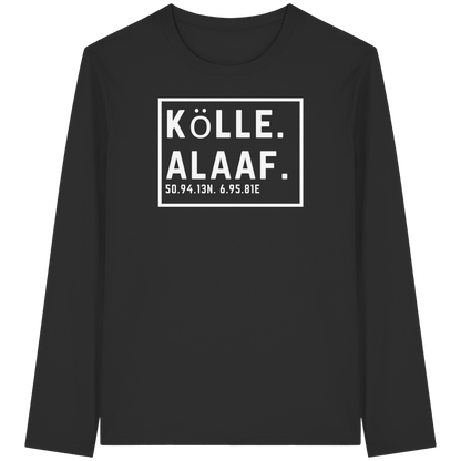 Kölle Alaaf Druck - Organic Longsleeve T-Shirt
