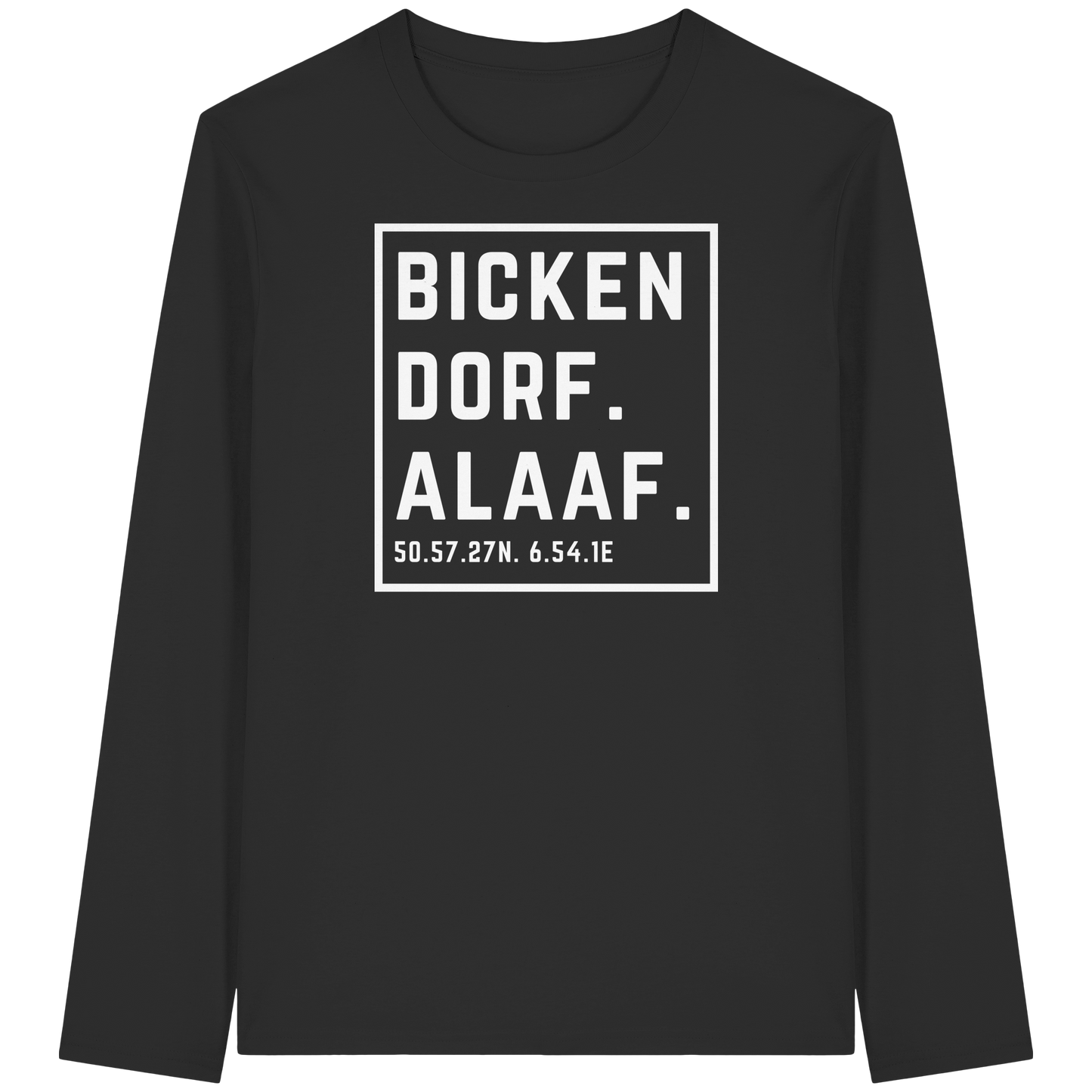 Bickendorf Alaaf Druck - Organic Longsleeve T-Shirt