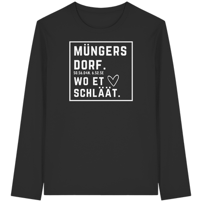 Müngersdorf Hätz Druck - Organic Longsleeve T-Shirt