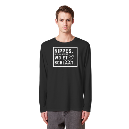 Nippes Hätz Druck - Organic Longsleeve T-Shirt