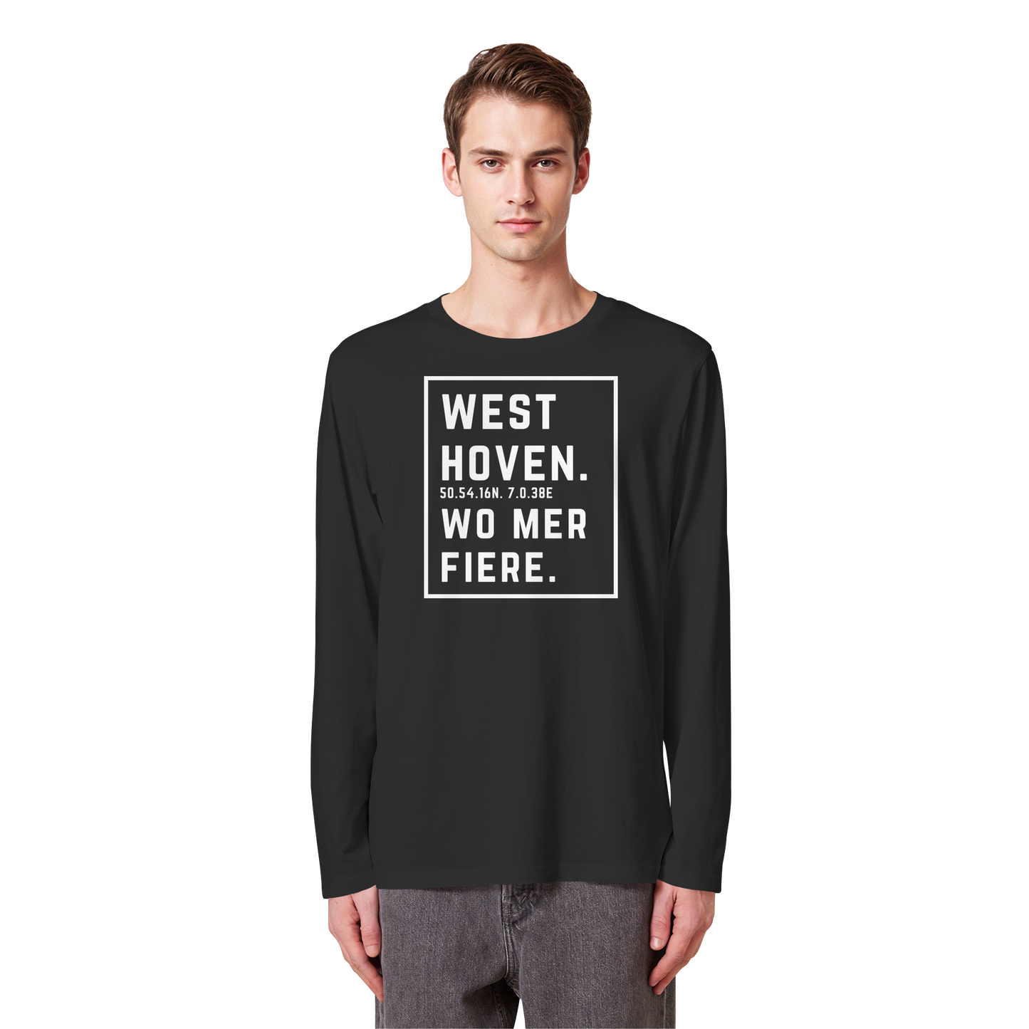 Westhoven Fiere Druck - Organic Longsleeve T-Shirt