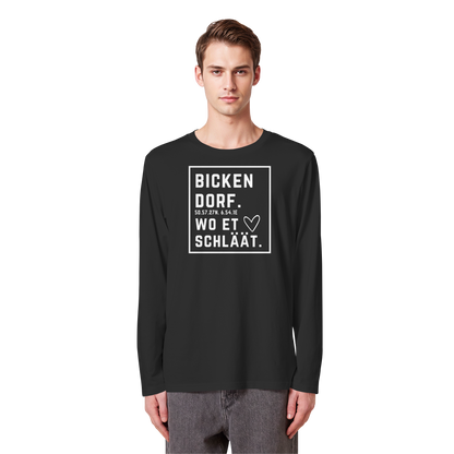 Bickendorf Hätz Druck - Organic Longsleeve T-Shirt