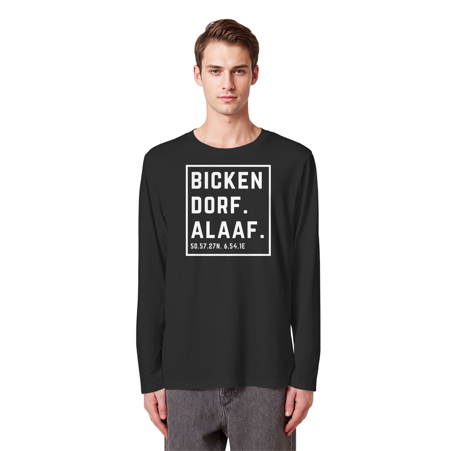 Bickendorf Alaaf Druck - Organic Longsleeve T-Shirt