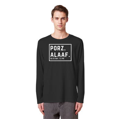 Porz Alaaf Druck - Organic Longsleeve T-Shirt