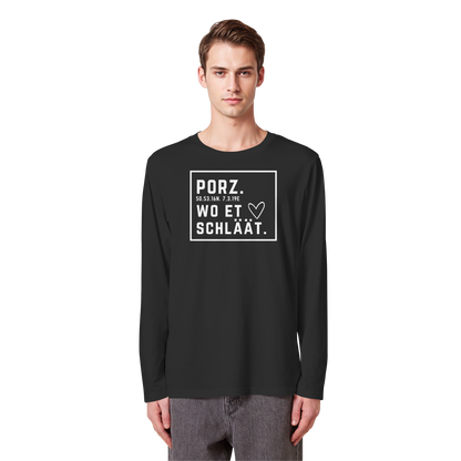 Porz Hätz Druck - Organic Longsleeve T-Shirt