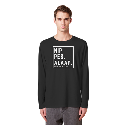 Nippes Alaaf Druck  - Organic Longsleeve T-Shirt