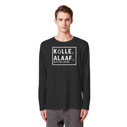 Kölle Alaaf Druck - Organic Longsleeve T-Shirt