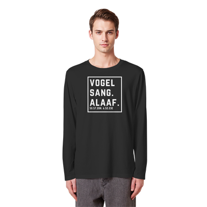 Vogelsang Alaaf Druck - Organic Longsleeve T-Shirt