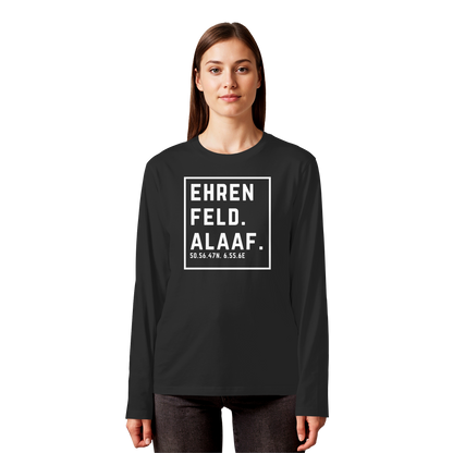 Ehrenfeld Alaaf Druck - Organic Longsleeve T-Shirt