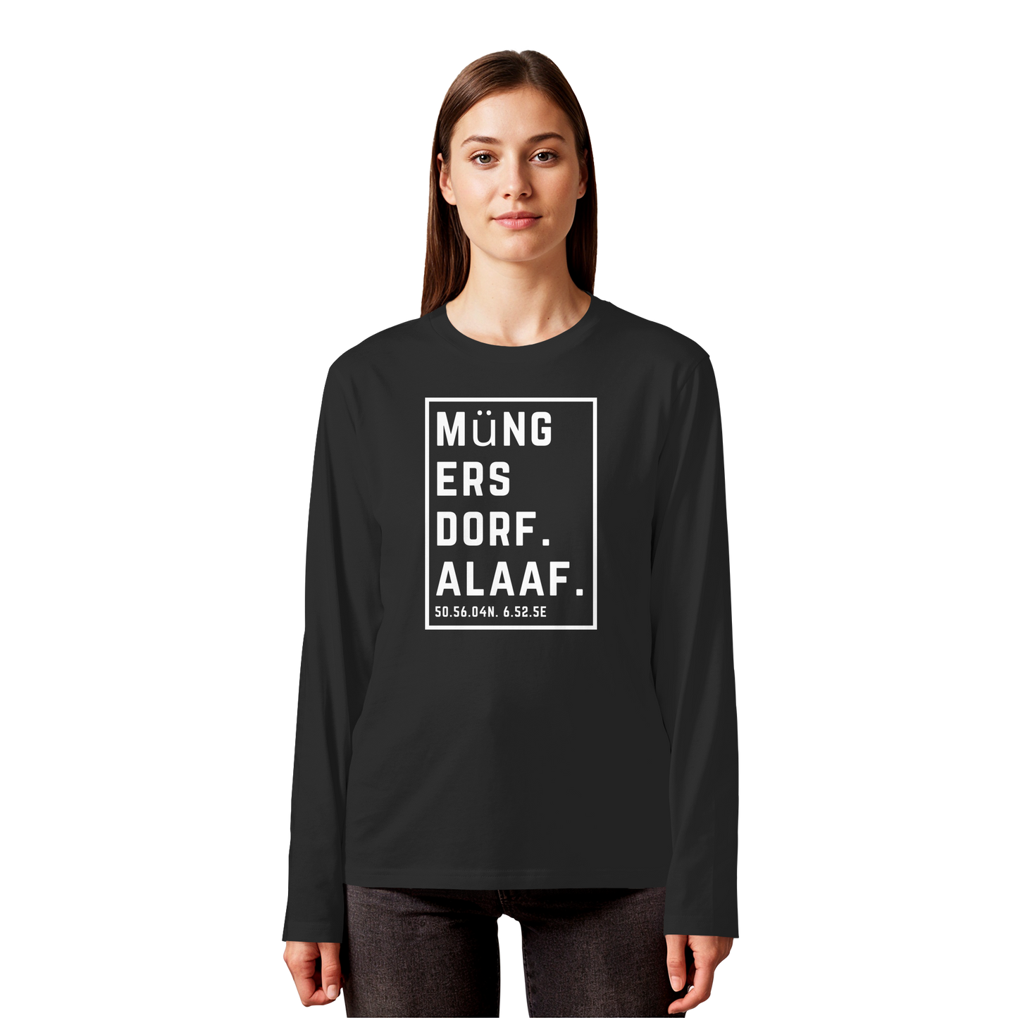 Müngersdorf Alaaf Druck - Organic Longsleeve T-Shirt