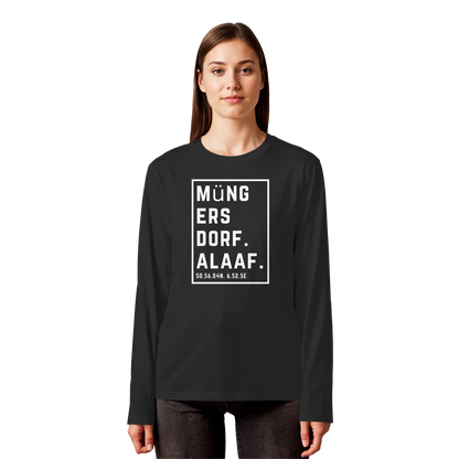 Müngersdorf Alaaf Druck - Organic Longsleeve T-Shirt