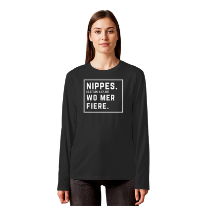 Nippes Fiere Druck - Organic Longsleeve T-Shirt
