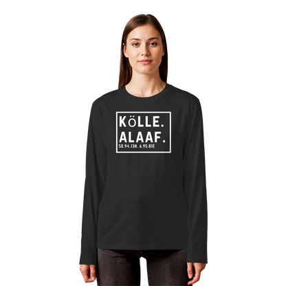 Kölle Alaaf Druck - Organic Longsleeve T-Shirt