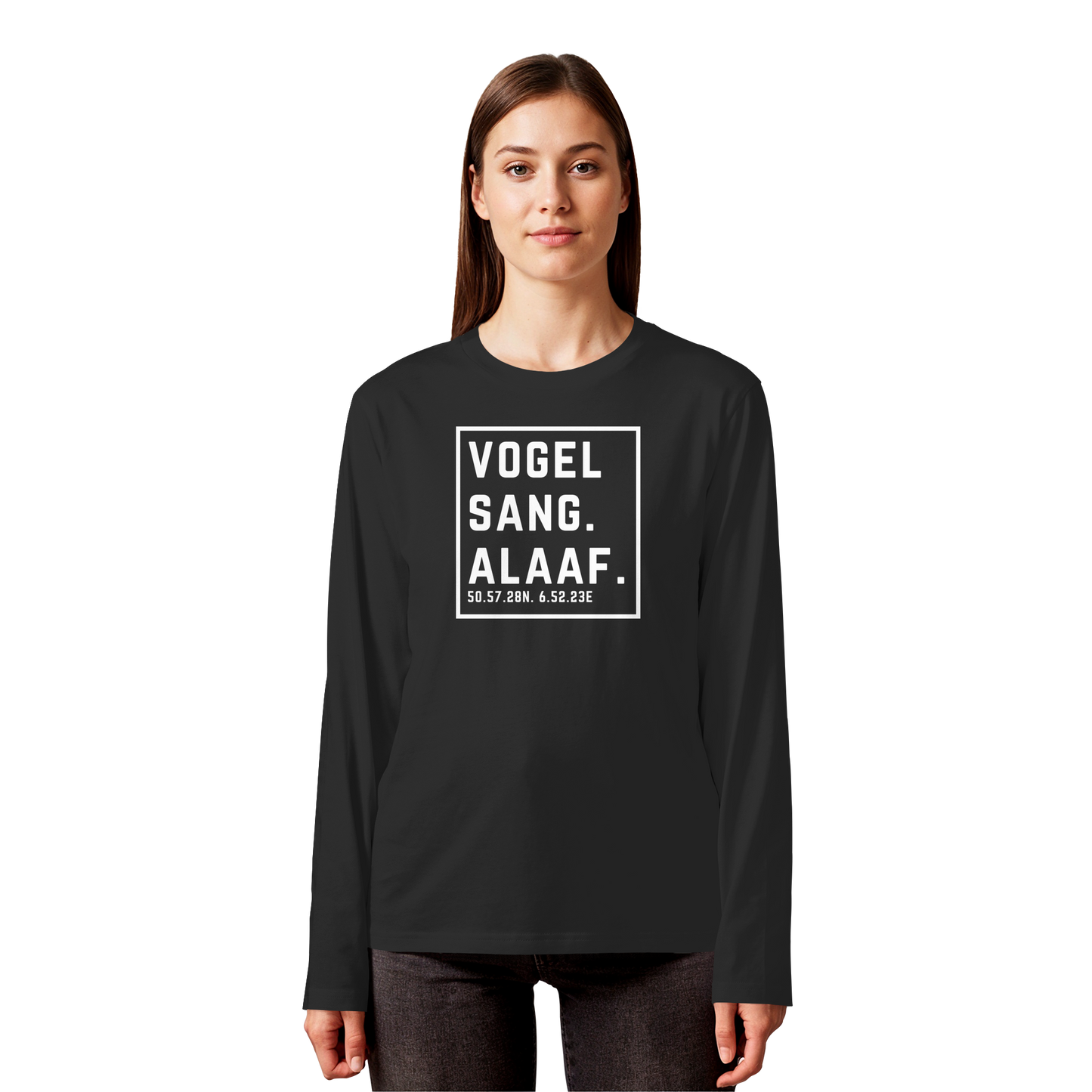 Vogelsang Alaaf Druck - Organic Longsleeve T-Shirt