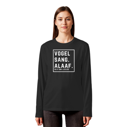 Vogelsang Alaaf Druck - Organic Longsleeve T-Shirt