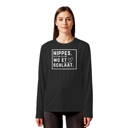 Nippes Hätz Druck - Organic Longsleeve T-Shirt