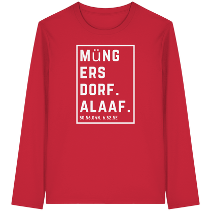 Müngersdorf Alaaf Druck - Organic Longsleeve T-Shirt